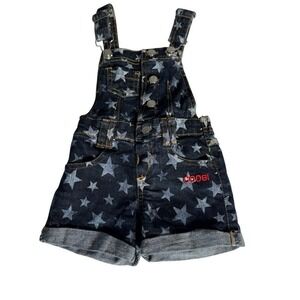 COOGI Baby Girl Denim Overall Bibs Size 18 Months
